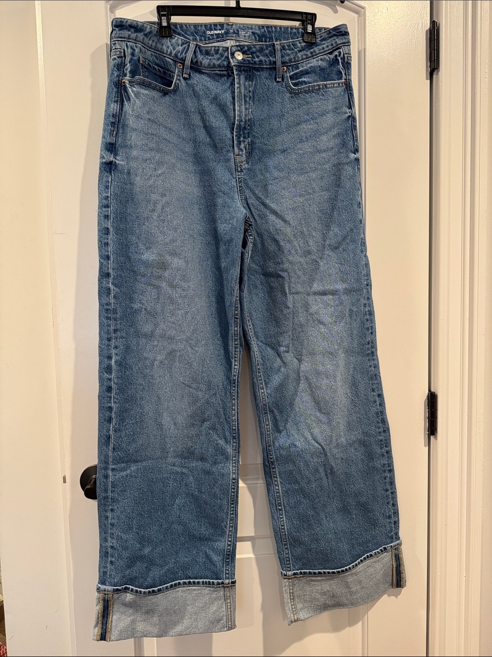 Old Navy Light Blue Wide Leg Jeans